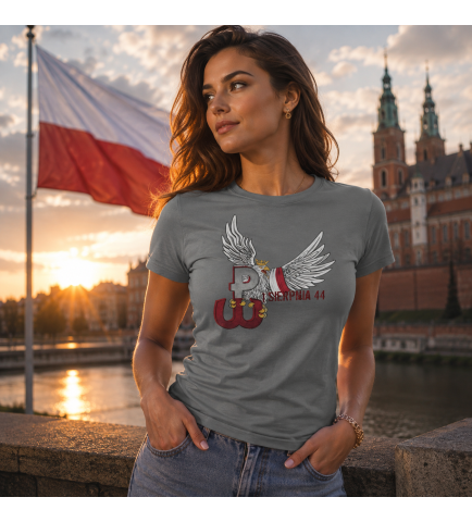 KOSZULKA DAMSKA PATRIOTYCZNI 1 SIERNIA 44